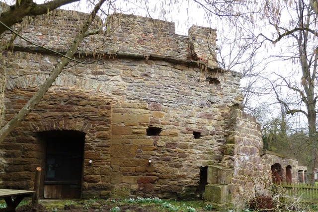 Castle ruin in Maulbronn, Germany