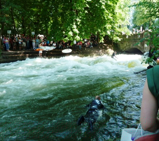 surfing in munich